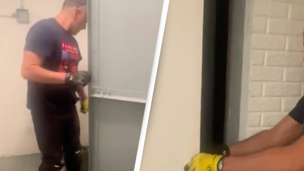 Couple call police after discovering terrifying secret room in their house
