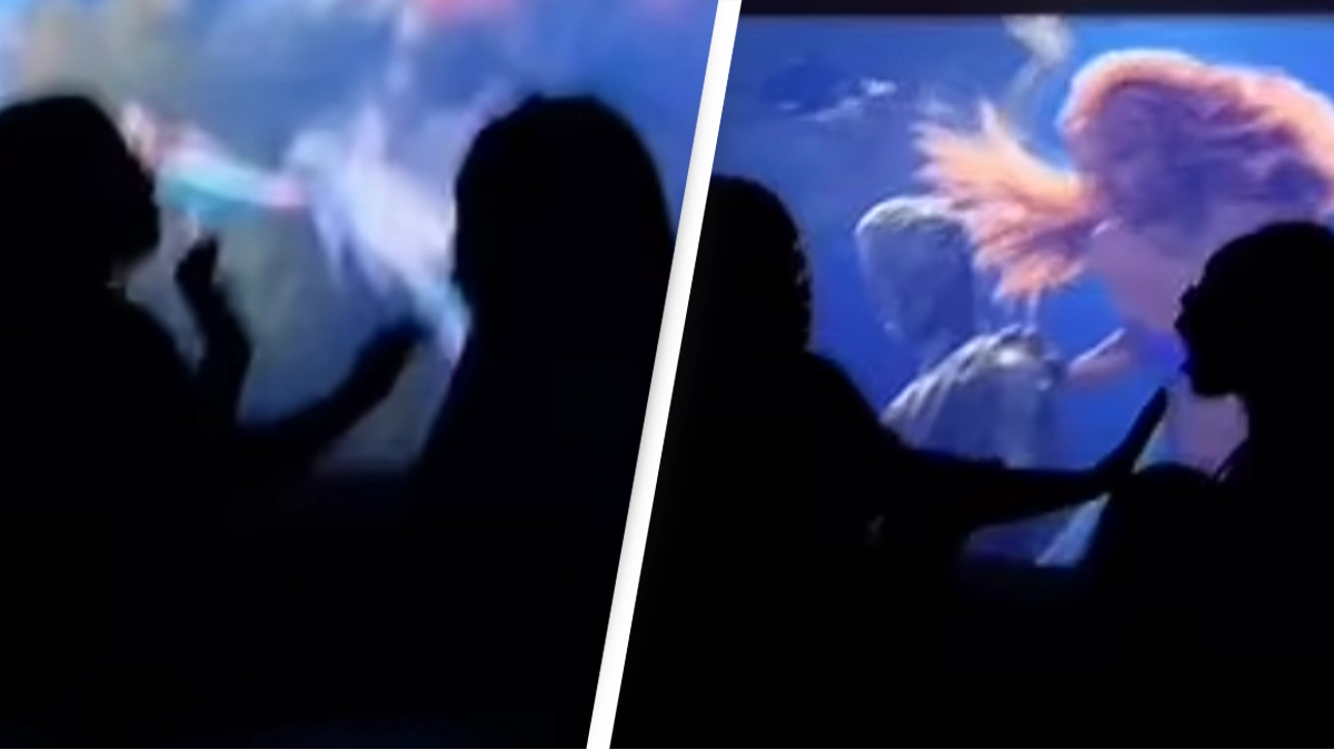 Brawl breaks out in cinema between parents as they watch The Little Mermaid