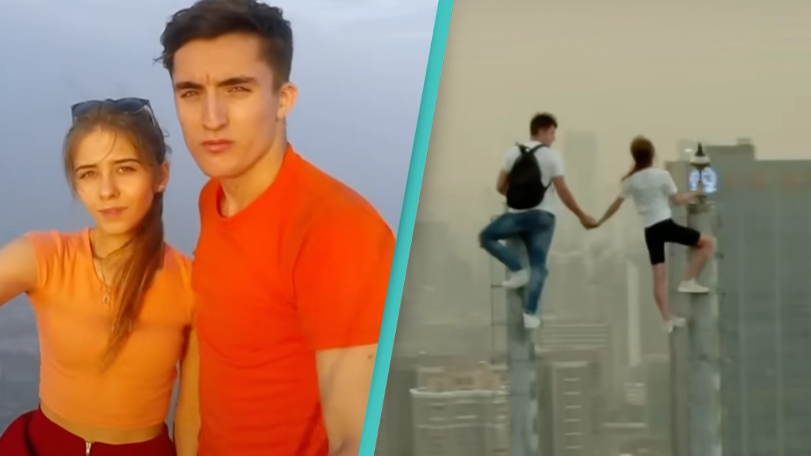 Skywalkers spent 30 hours trapped inside building before record climb