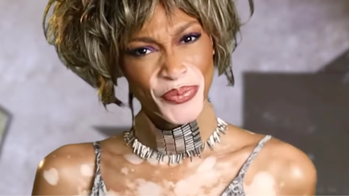 Winnie Harlow slammed by Whitney Houston fans for 'disrespectful' Halloween costume