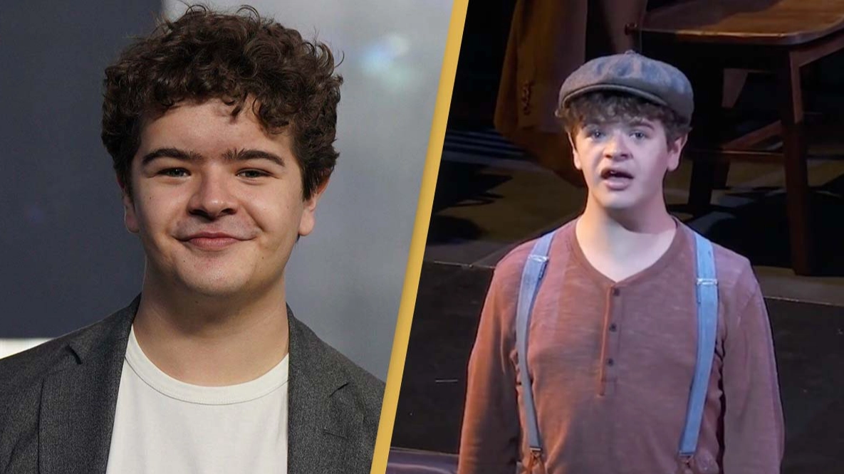 Fans blown away by Gaten Matarazzo's singing voice in Broadway musical