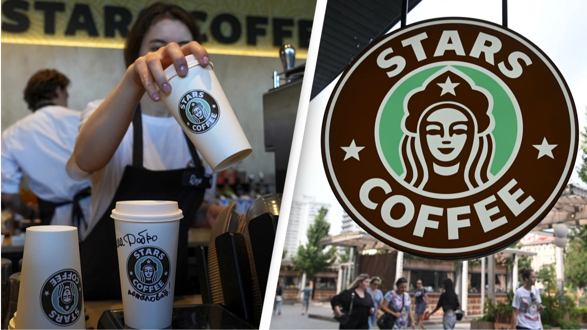 Starbucks rip-off opens in Russia after coffee chain pulls out of country
