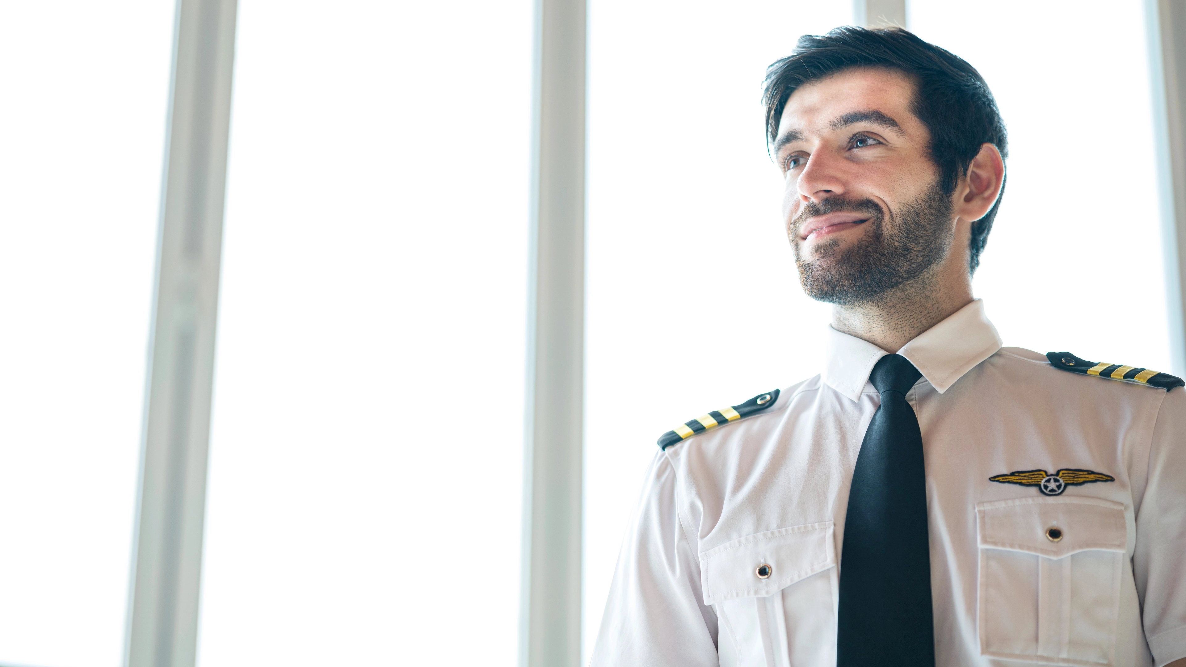 Airlines don't let pilots have beards or facial hair for an important safety reason