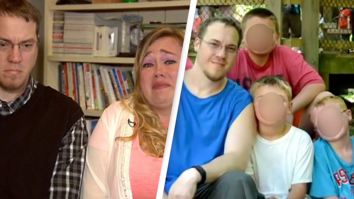 Parents faced jail after pulling savage prank on their kids and posting the video online