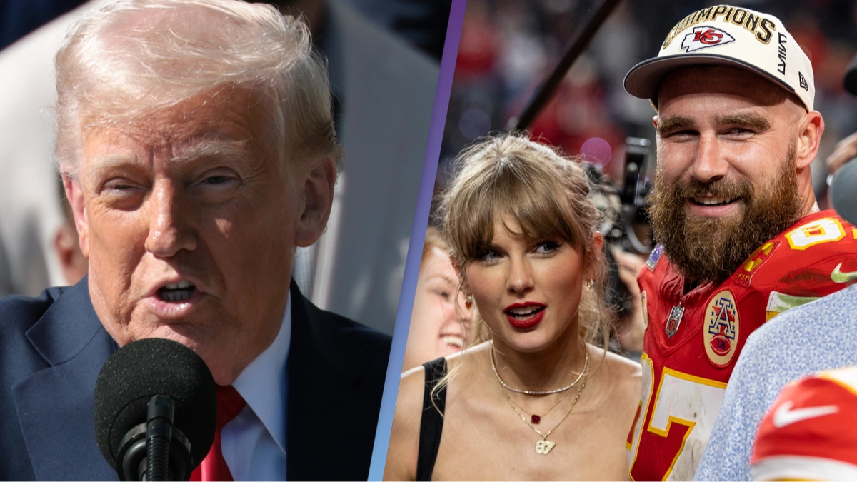 Donald Trump makes 12-word jab at Taylor Swift after Travis Kelce's Super Bowl loss