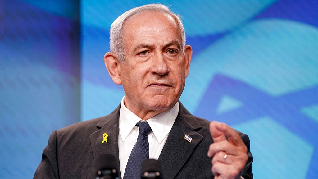 Israel's Netanyahu sparks fears as he makes nuclear threat and AI-generated nuclear explosion image