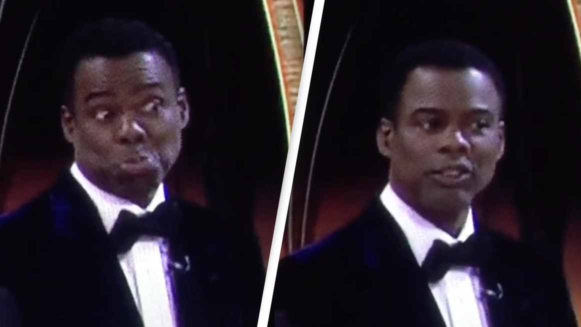 Footage Of Chris Rock Taken Moments After Slap Shows His Genuine Reaction