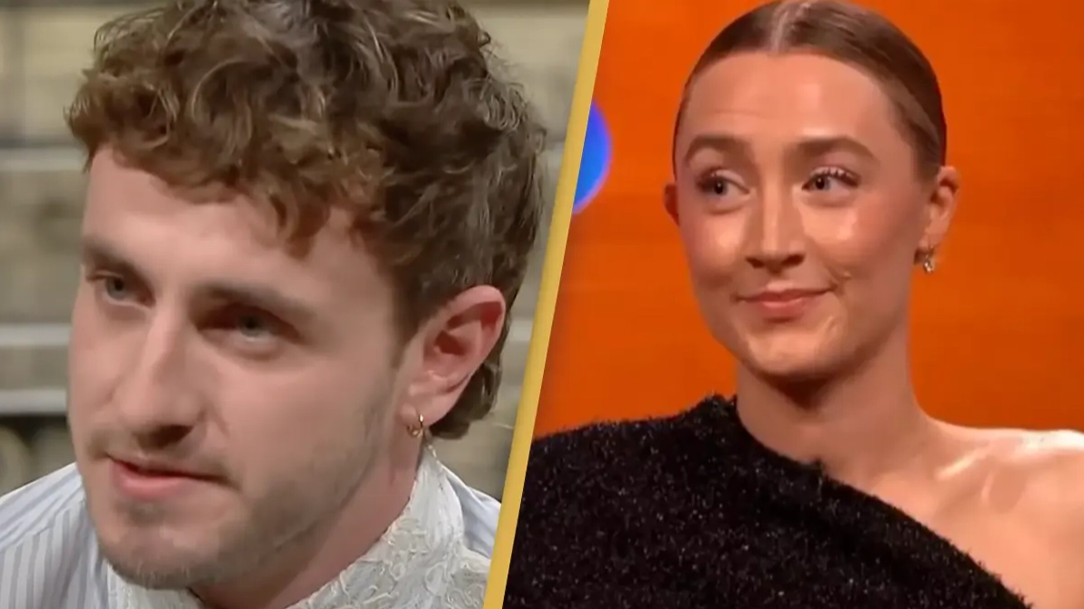 Paul Mescal responds to viral Saoirse Ronan moment that left him speechless during interview