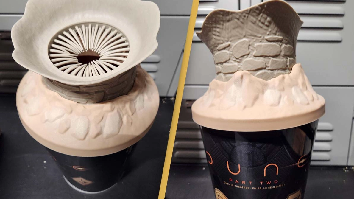 Cinemas release bizarre Dune 2 popcorn bucket and everyone’s thinking the same thing