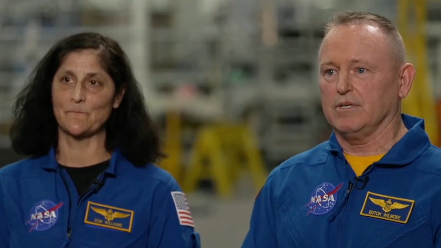 'Stranded' NASA astronauts reveal who 'is to blame' as they make first TV appearance since returning to Earth after 9 months in space