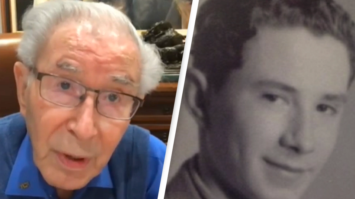 Holocaust survivor reveals what stopped him from committing suicide