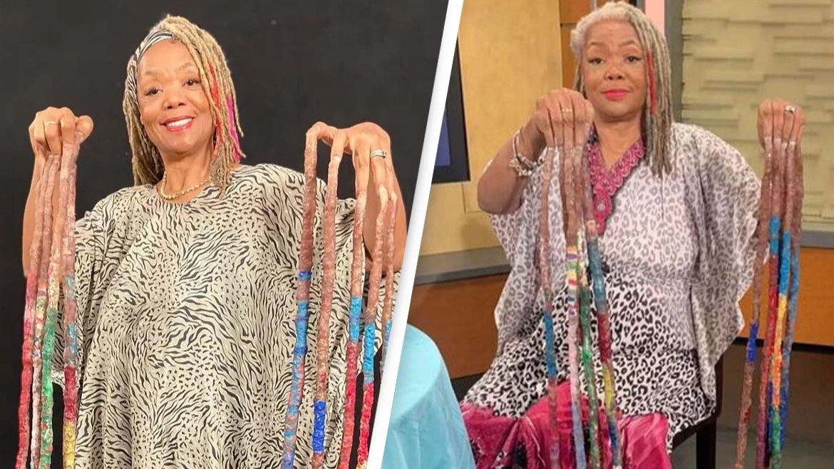 Woman who has world’s longest nails answers one question everyone is always asking