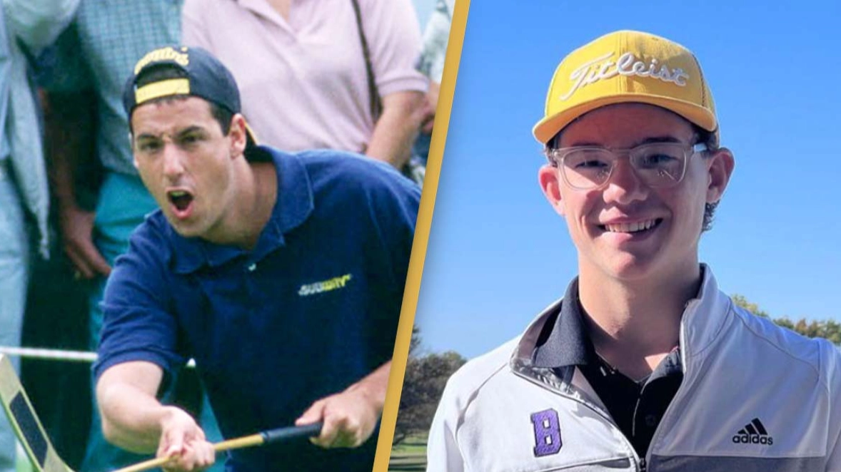 Real-life Happy Gilmore says people think his name is 'a joke' but he's actually trying to turn pro