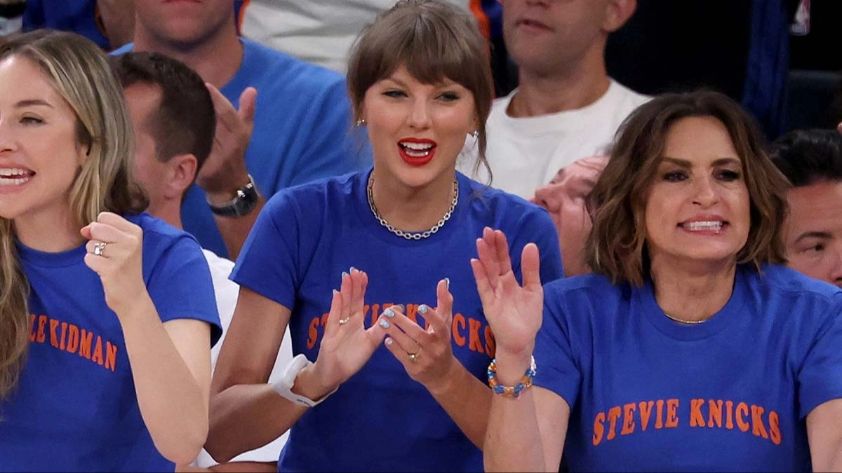 Dave Portnoy defends Taylor Swift after hot mic caught Knicks reporter making savage comment