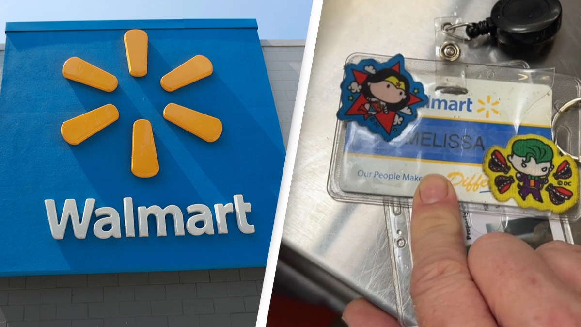 Walmart employee finally explains the meaning behind different badge colors