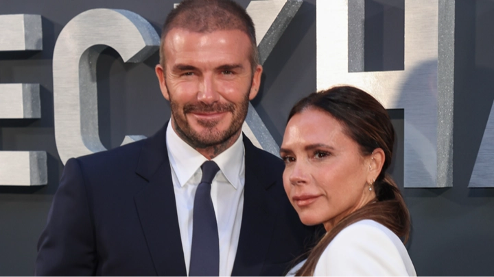 David Beckham refuses to answer question about son Brooklyn after he savagely called out parents