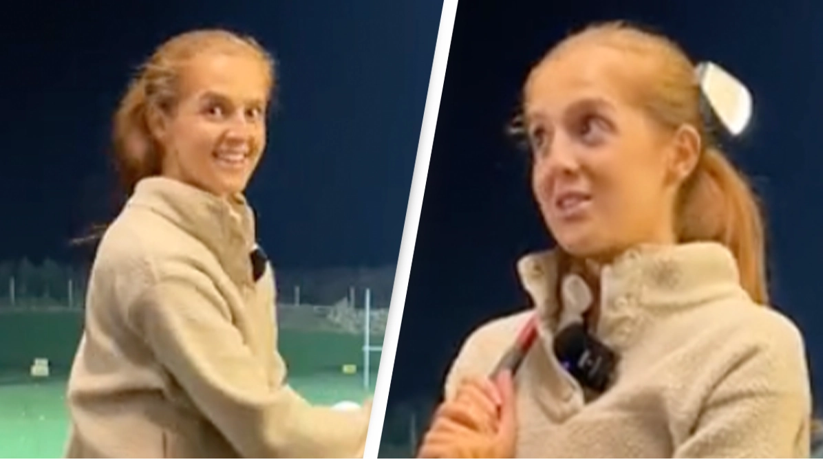 Female pro golfer speaks out about ‘crazy’ reaction after someone mansplains how to hit the ball at the driving range