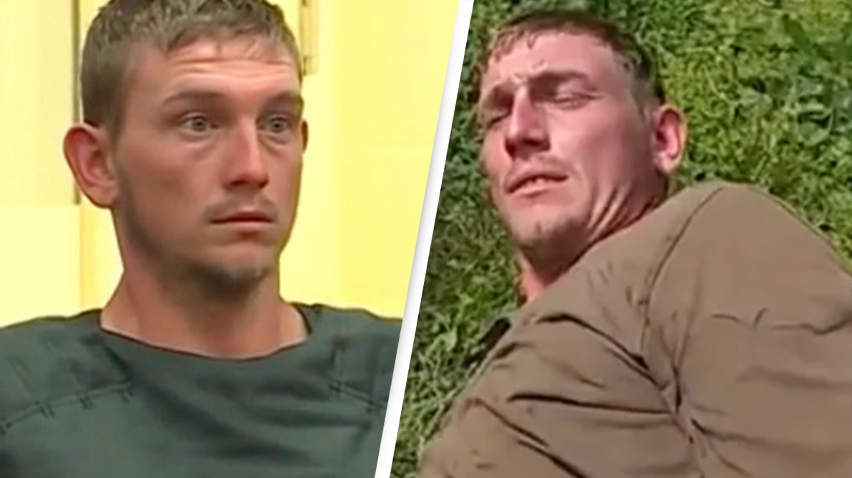 Police bodycam footage shows moment gunman Chad Doerman is arrested after allegedly shooting his children