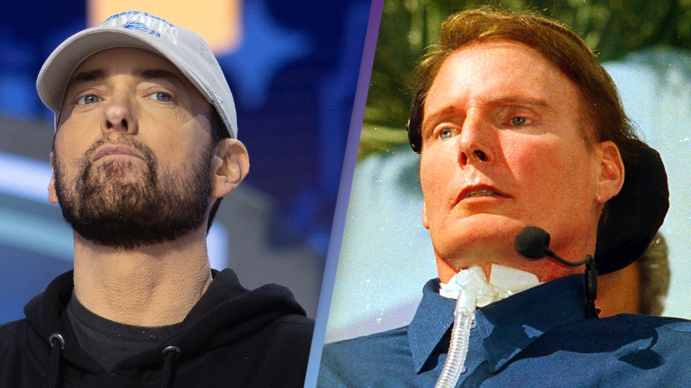 Eminem explained why he's 'dissed' Christopher Reeve 44 times to date