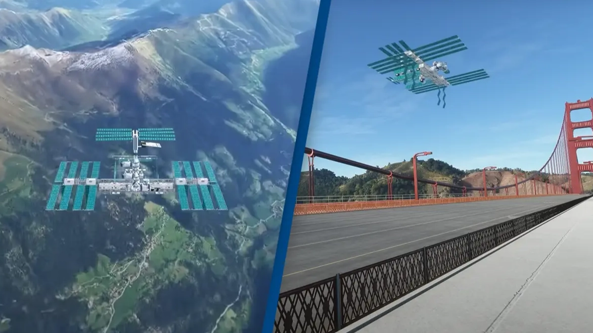 Mind-blowing animation shows insane speed of the International Space Station
