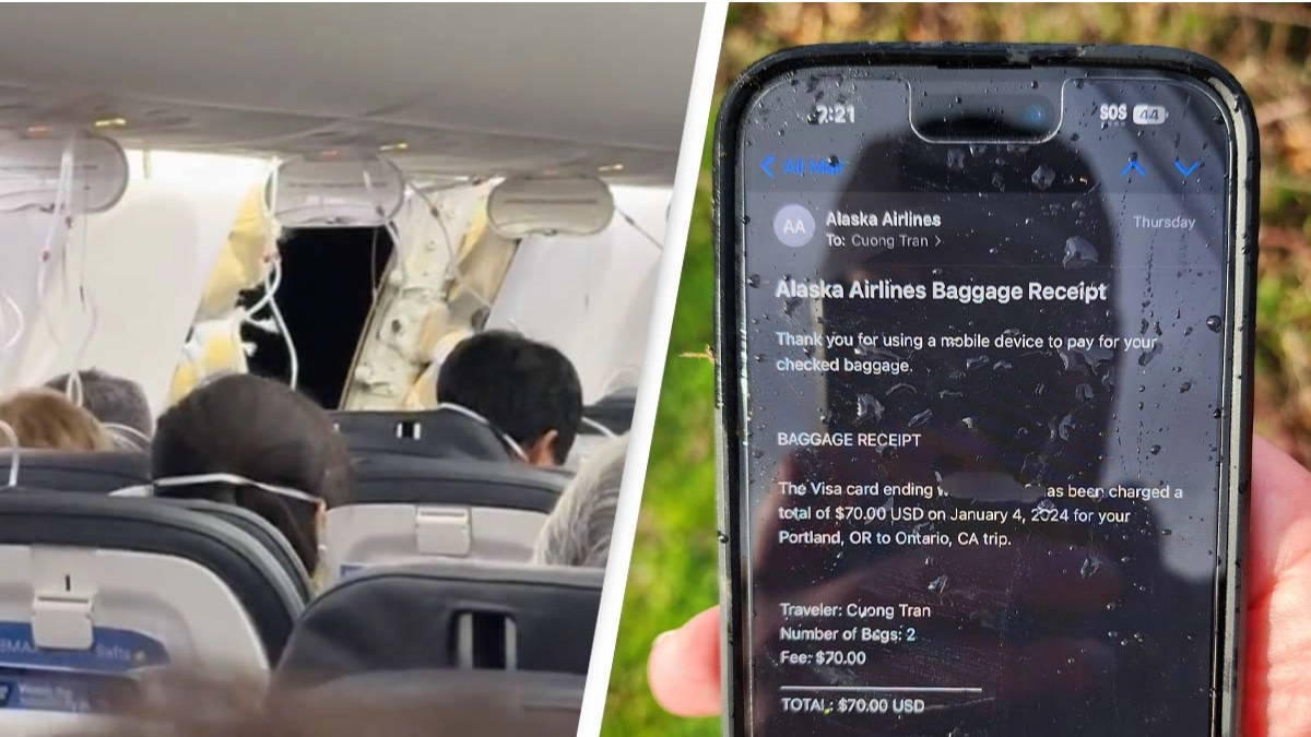Phone that got sucked out of plane's blown out window has been found and it still works