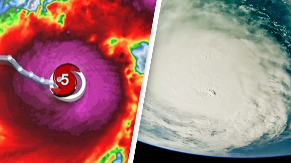 First-ever 4k livestream from space shows horrifying scale of Hurricane Milton