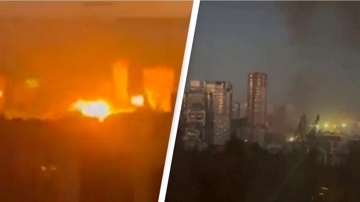 Ukraine capital targeted by Russian kamikaze drones results in multiple explosions