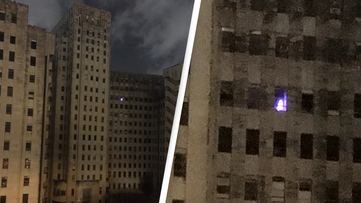 Mystery of light switching on in abandoned hospital during middle of night is one of the creepiest unsolved occurrences