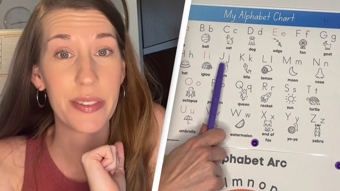 Teacher reveals kids' 'new' way to sing the alphabet song and people are mortified