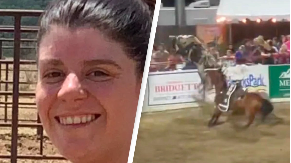 Woman says getting attacked by runaway bull saved her life