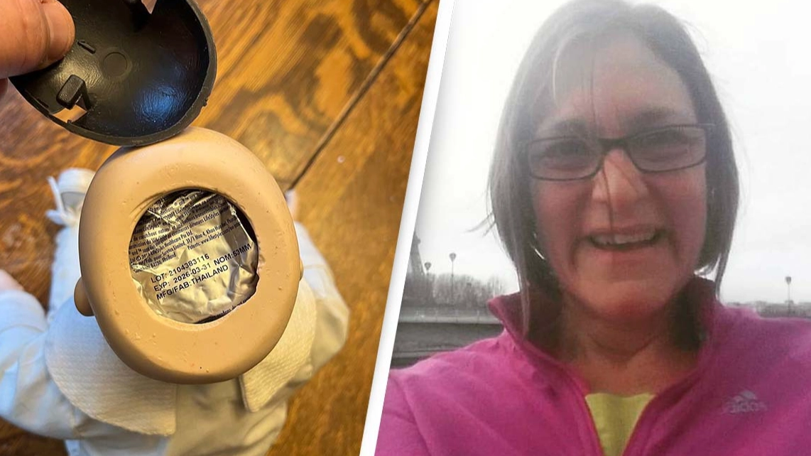 Woman left shocked by 'strangest thrift store find of all time' after opening doll's head