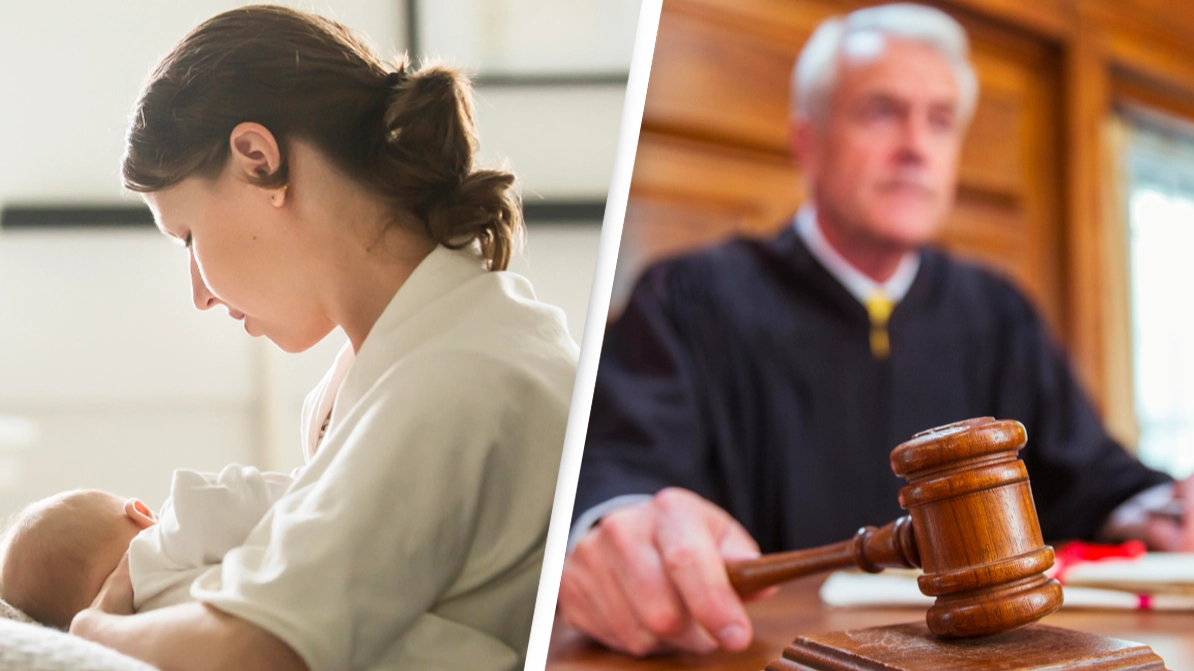 Judge kicks breastfeeding mom out of court