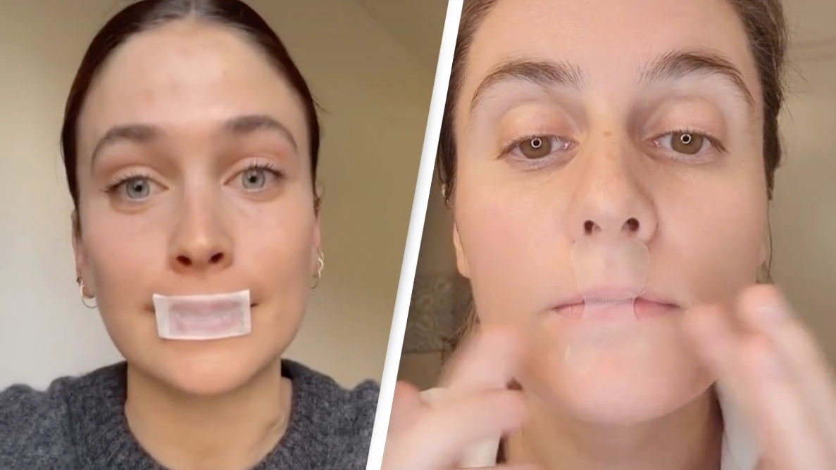 Doctor warns taping your mouth when you sleep can be dangerous after TikTok trend spreads