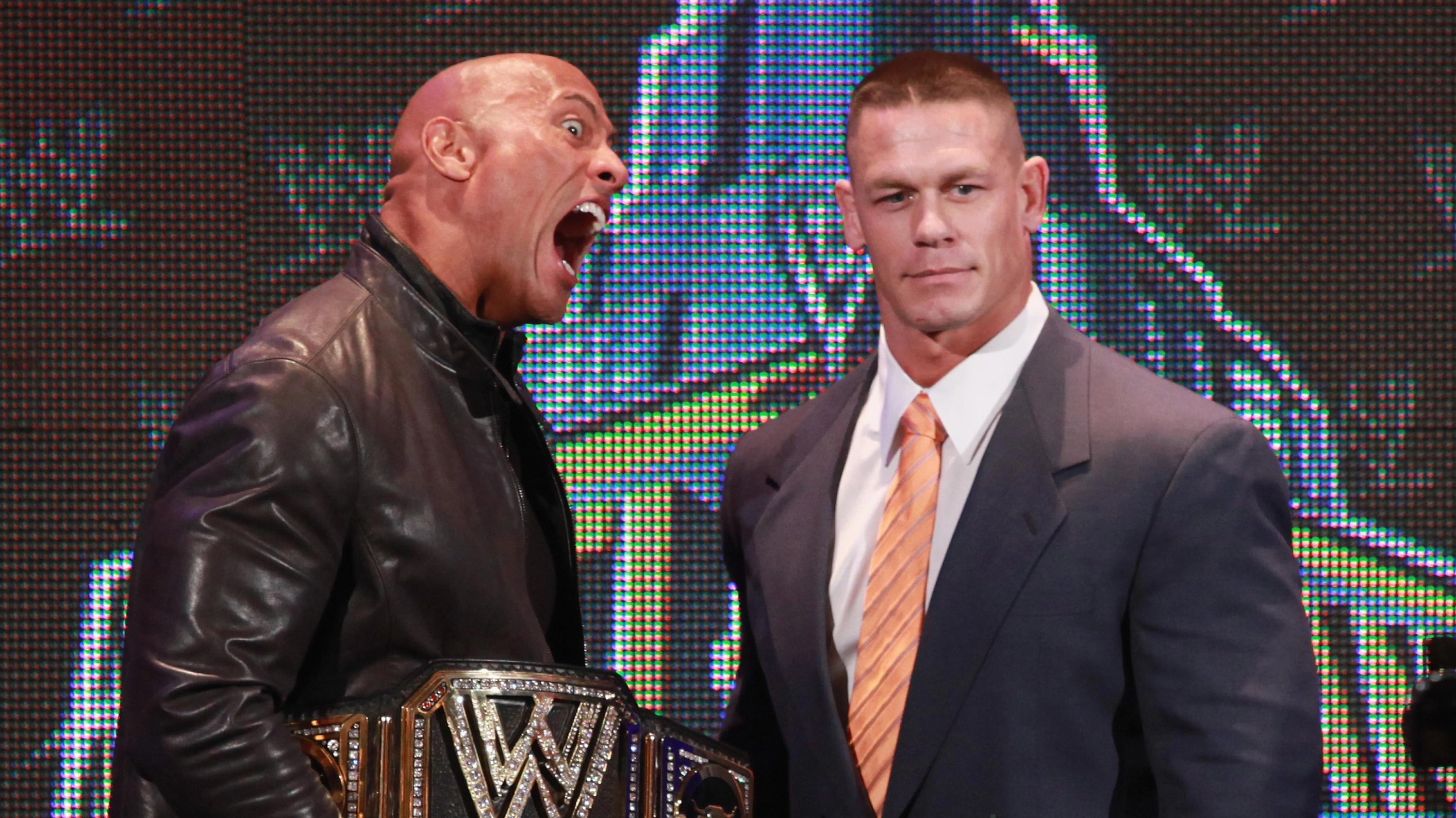 Wholesome record held by John Cena as he successfully beats Dwayne Johnson