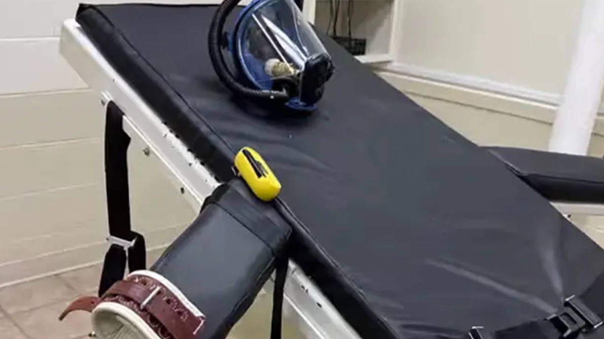 Death row inmate set to die by controversial method that’s banned from being used on cats and dogs