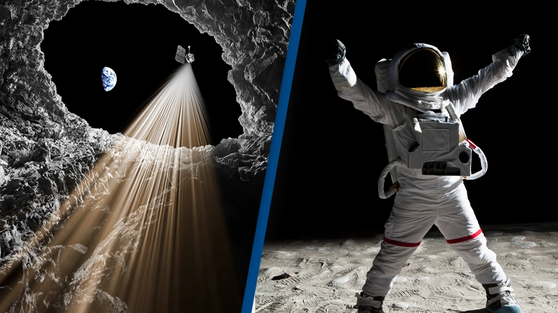Scientists have just discovered a massive network of caves on the Moon