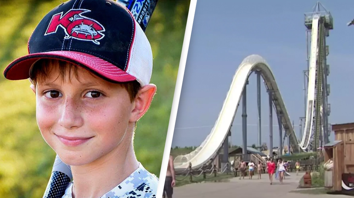 Harrowing case of 'world's tallest waterslide' that decapitated 10-year-old boy