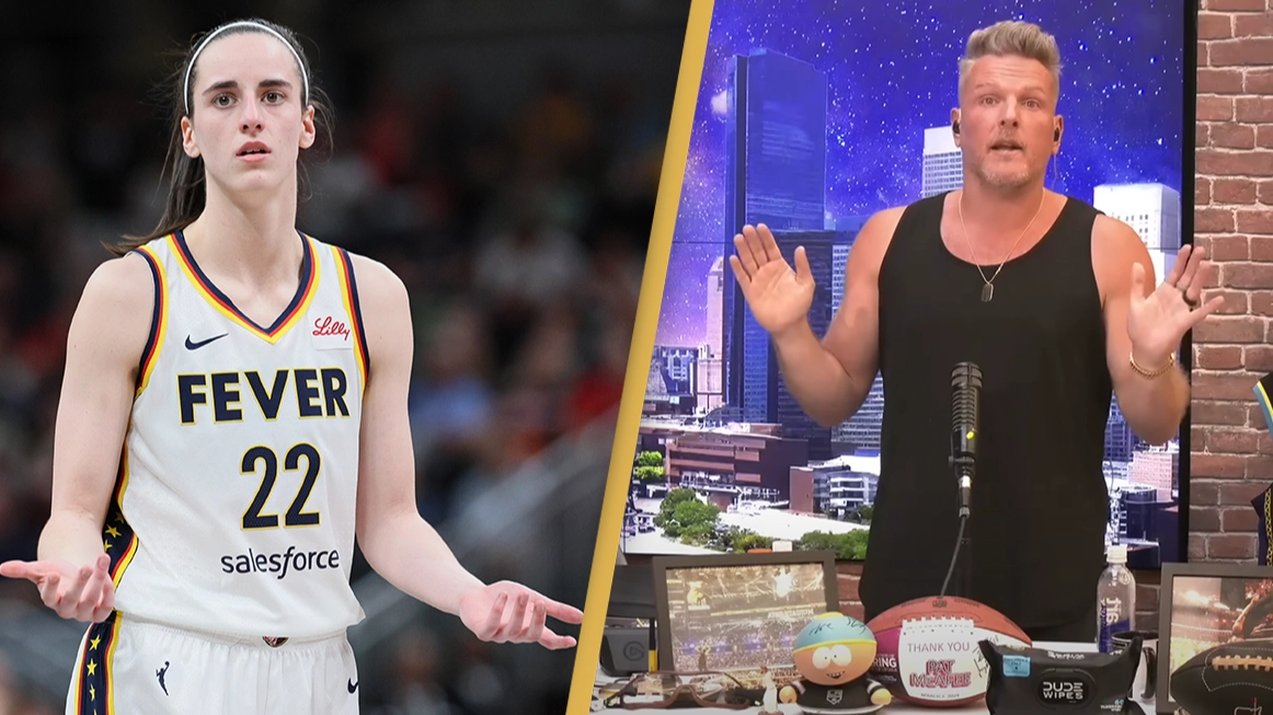 Pat McAfee apologizes after calling Caitlin Clark 'a white b***h'