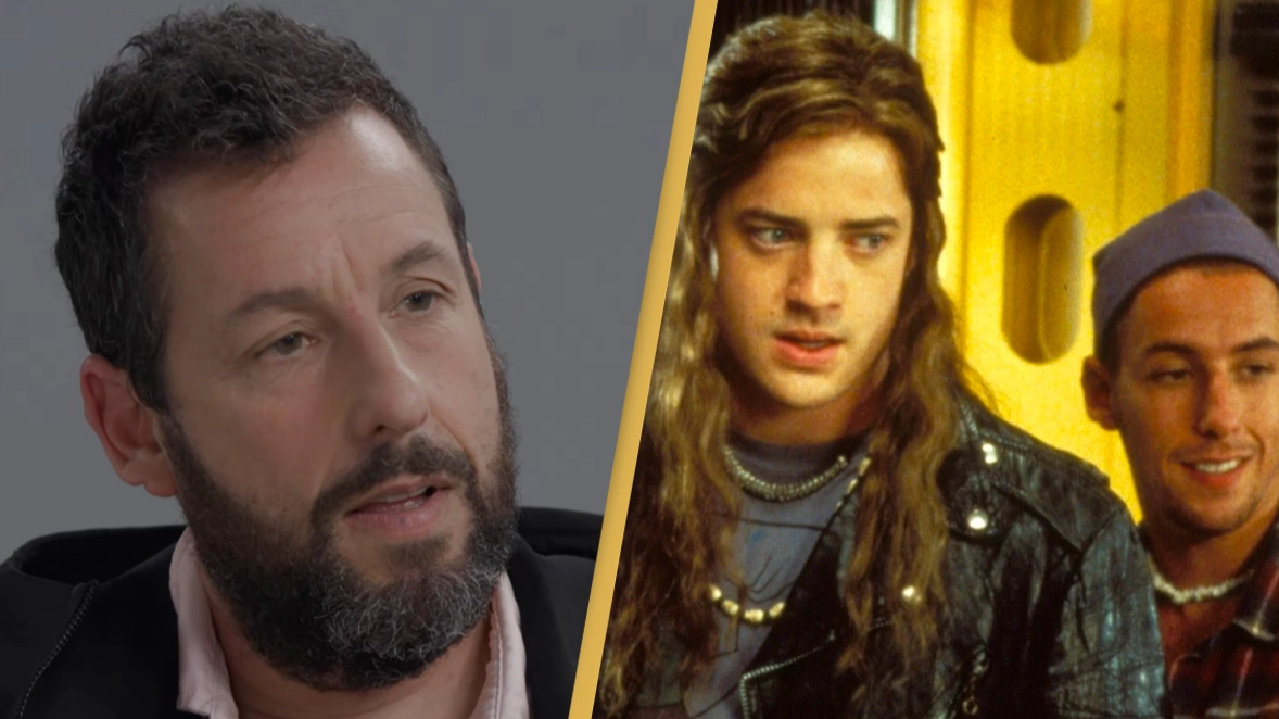 Adam Sandler threatened to quit movie if they didn't hire Brendan Fraser