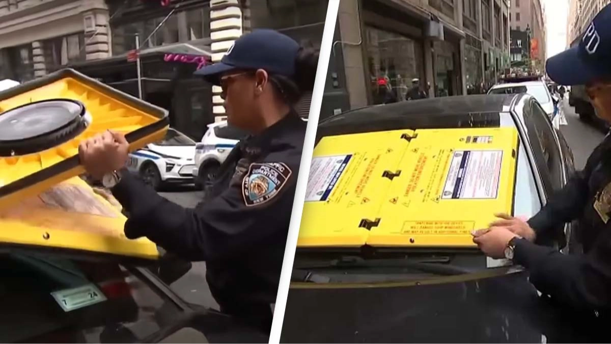 People call out major issues after seeing new 'barnacle' device police put on cars that are parked illegally