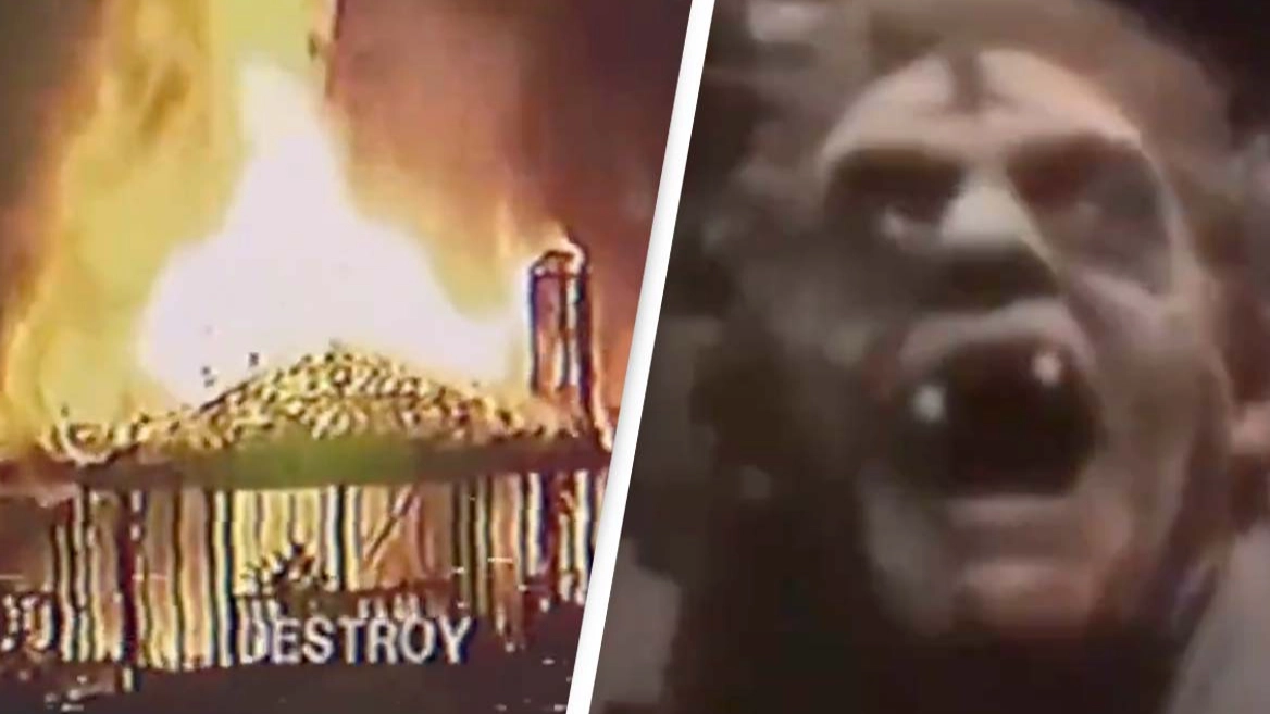 Father and son find mysterious VHS tape and make chilling discovery of horrifying crime