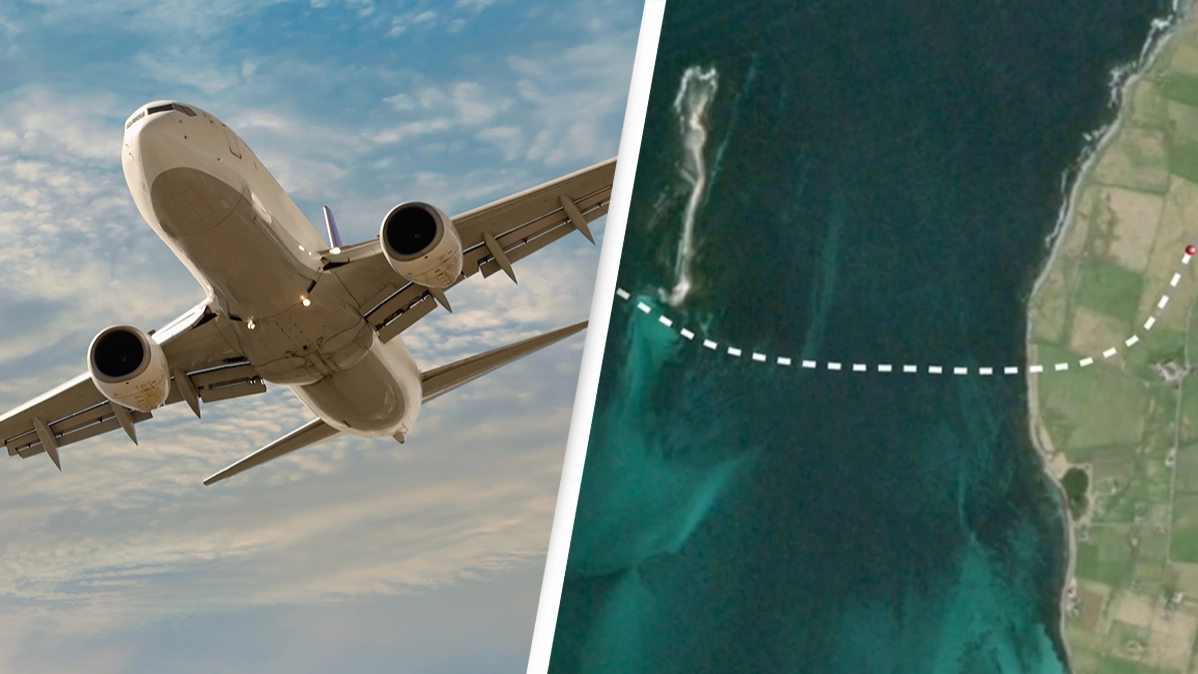 World’s shortest commercial flight lasts just 90 seconds and travels 1.7 miles