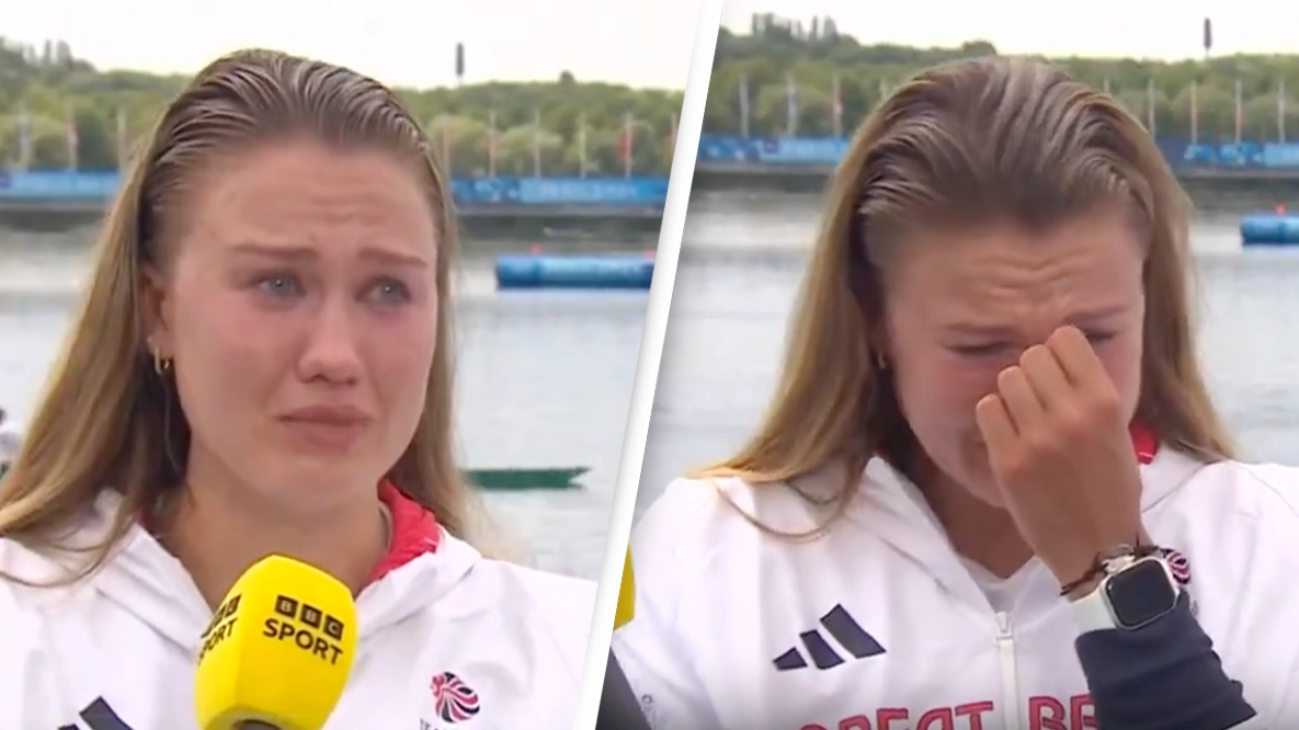 People in tears after Olympic athlete shares heartbreaking note her dad gave her before he died