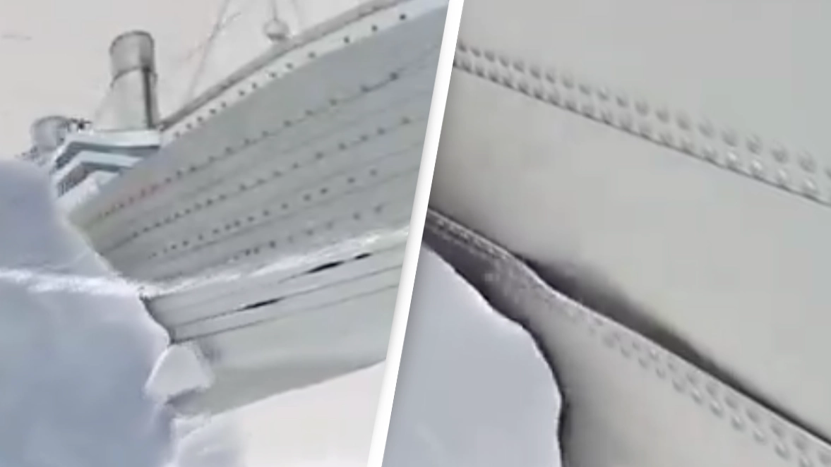 Animation shows terrifying reality of how the Titanic sank