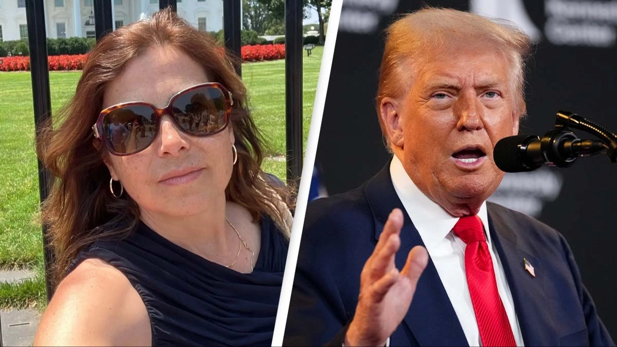 Woman arrested after 'threatening to assassinate Trump' and traveling to DC as shocking posts are revealed