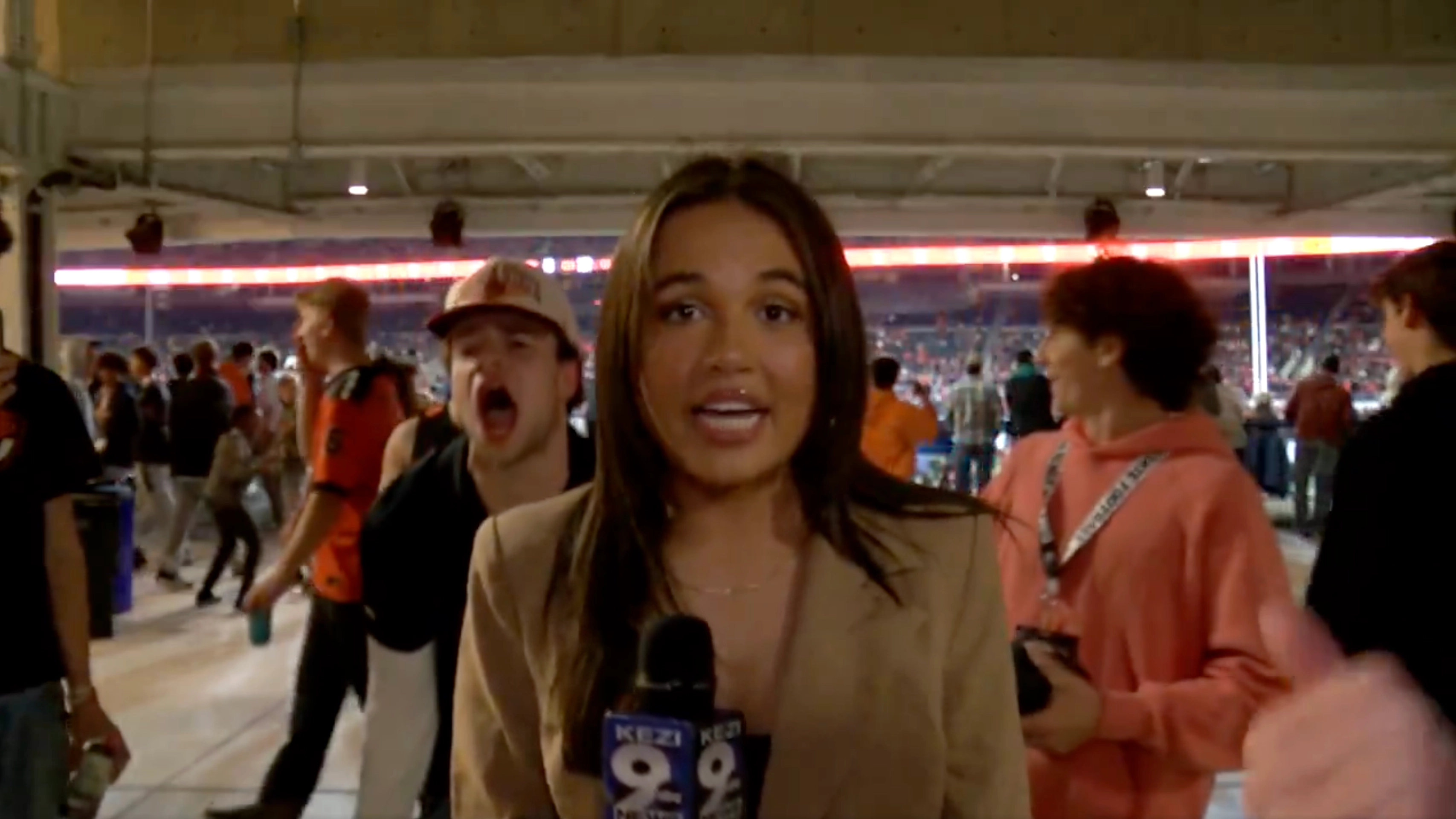 Reporter taunted by 6-7 meme live on air speaks out after clip goes viral