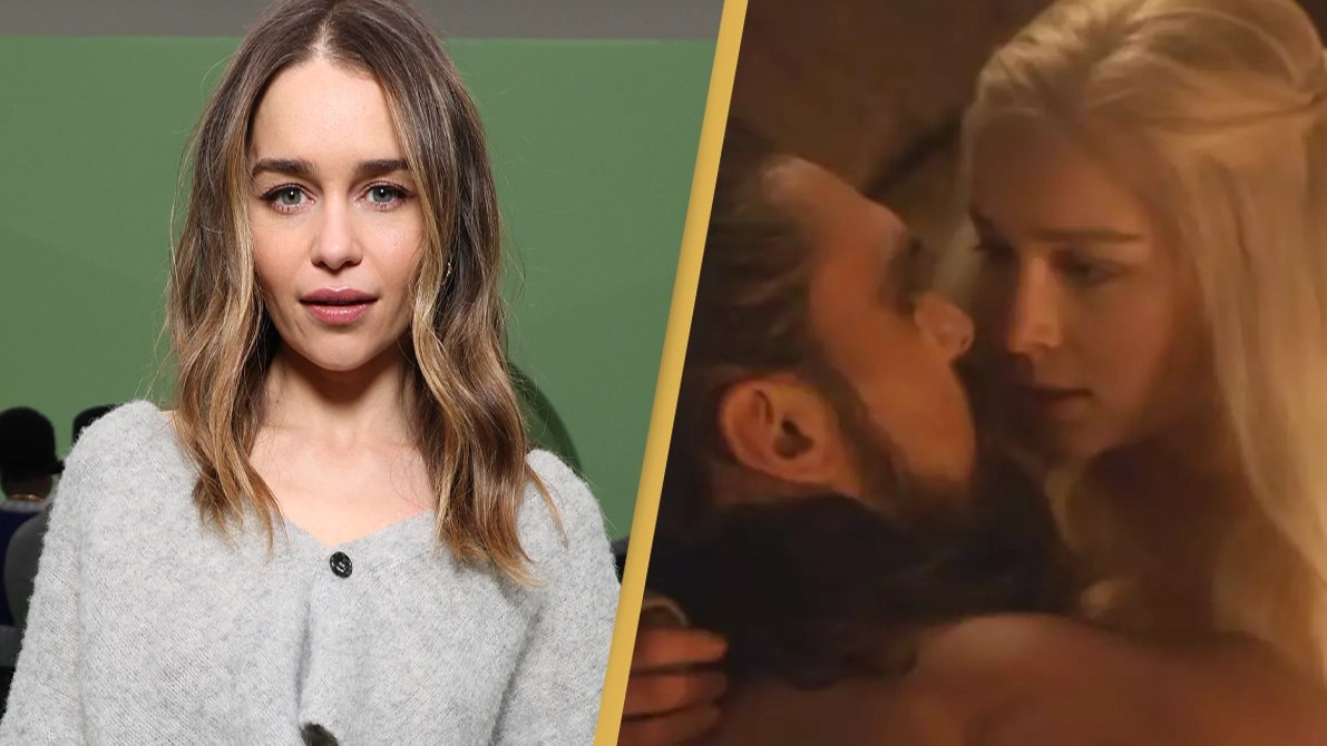 Emilia Clarke reveals which was the most 'awkward' sex scene to film in Game Of Thrones