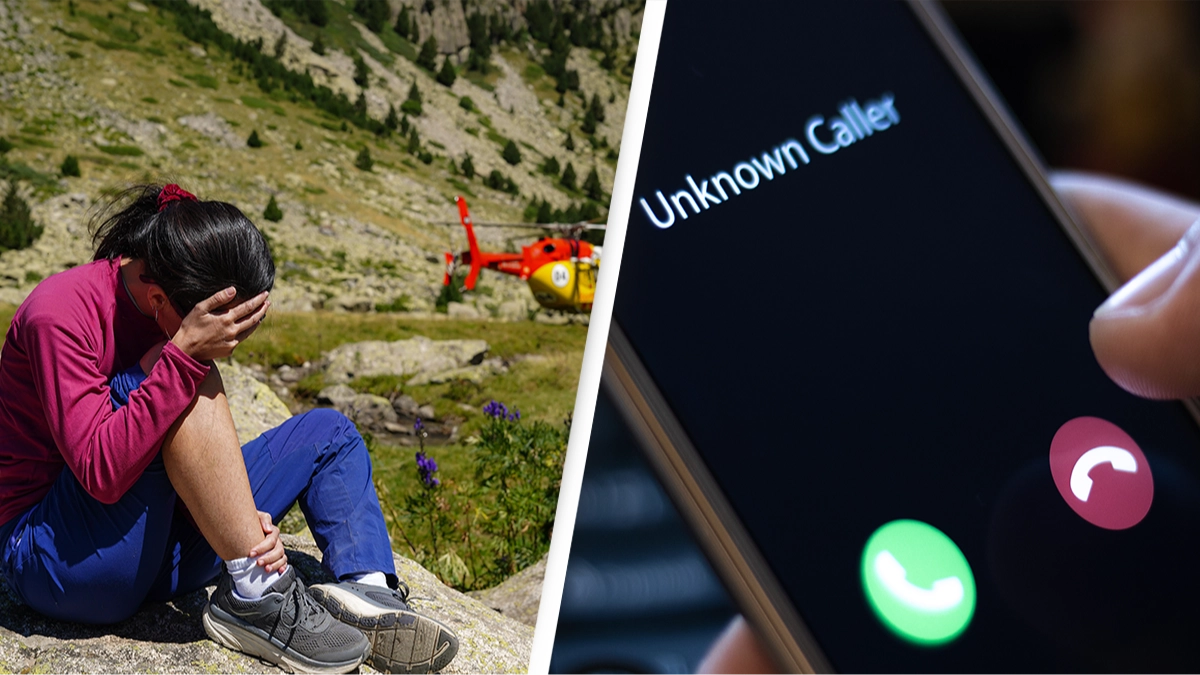 Hiker lost for 24 hours ignored rescuers' calls because they came from an unknown number