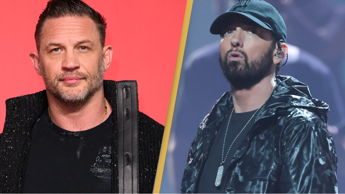 Tom Hardy details first time he met Eminem and why he 'felt like a real d–k’