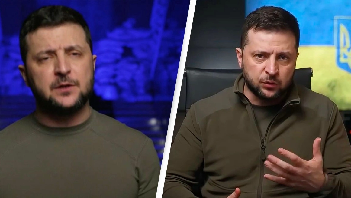 President Zelenskyy Delivers Passionate Speech At Grammy Awards From Kyiv Bunker